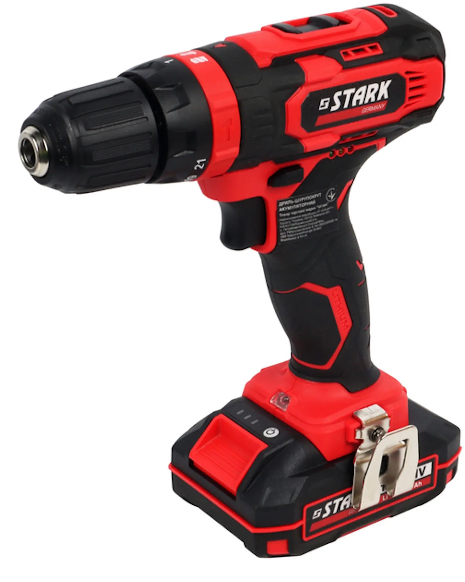 Дрель-шуруповерт аккумуляторная Stark CD-20-2 Li (210020010)