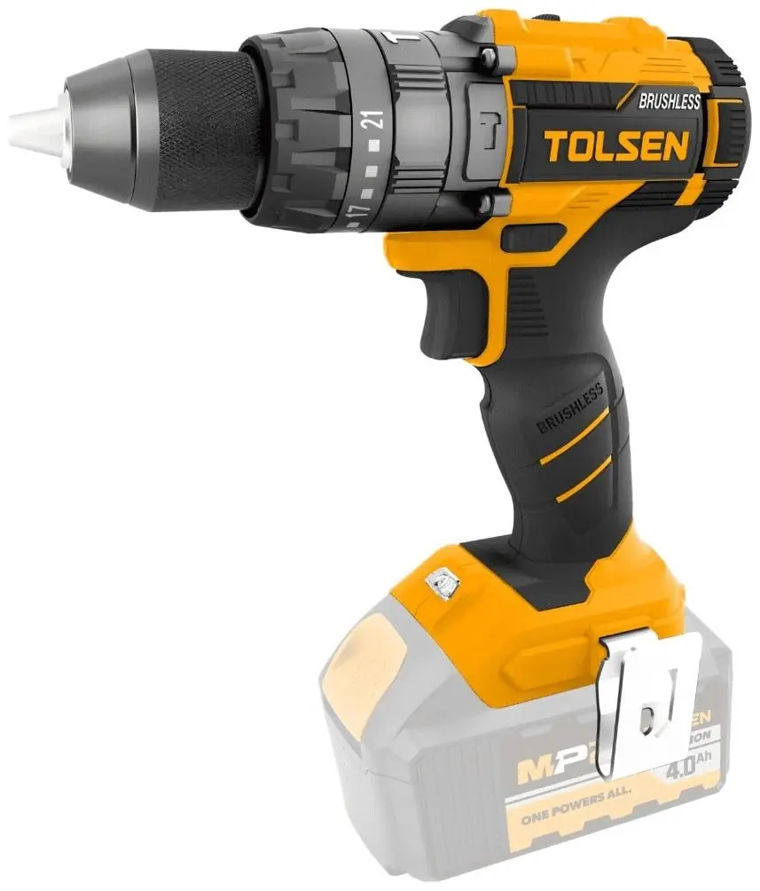 Masina de gaurit cu percutie si acumulator Tolsen 87255 Solo