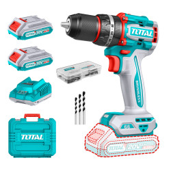 Masina de gaurit si insurubat cu impact si acumulator Total TIDLI20668
