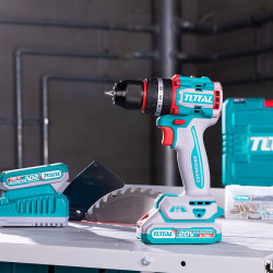Masina de gaurit si insurubat cu impact si acumulator Total TIDLI206681 Thumb