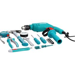 Masina de gaurit cu percutie + set de scule Total THKTHP1152 Thumb