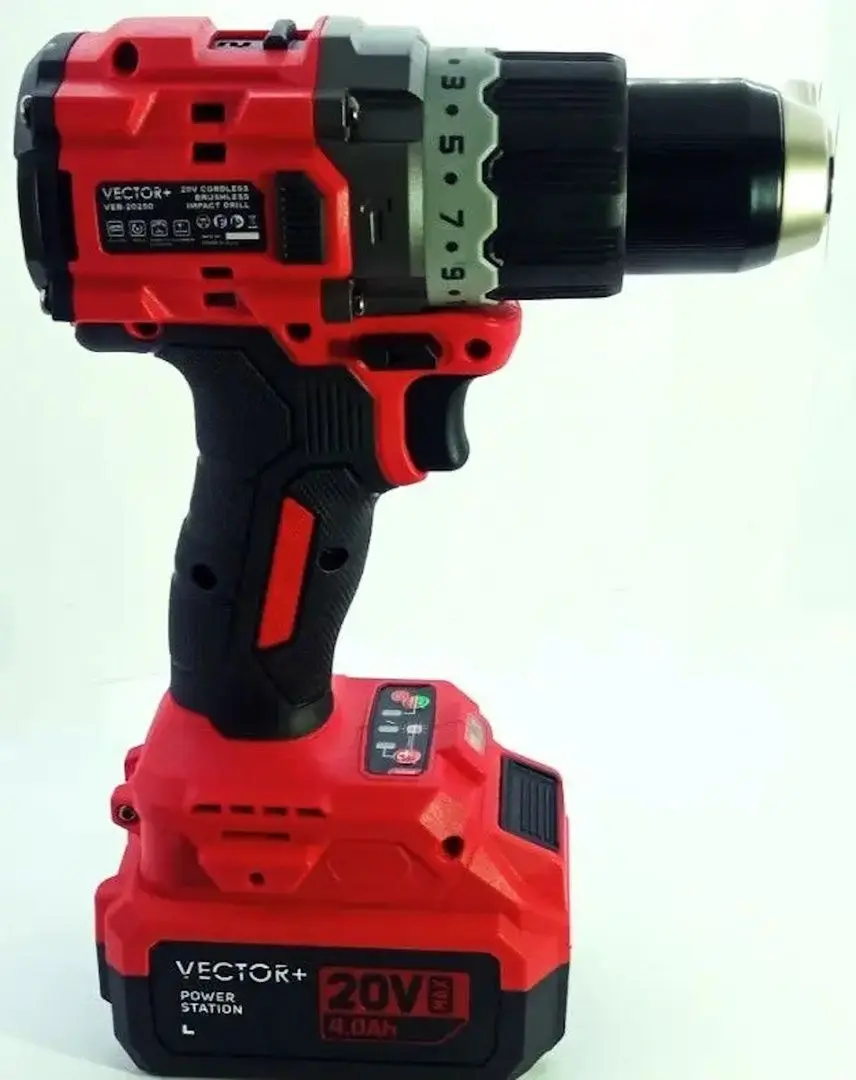 Masina de gaurit si insurubat cu acumulator Vector+ VEB20250-1 Solo