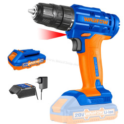 Аккумуляторная дрель-шуруповерт Wadfow WCDP511