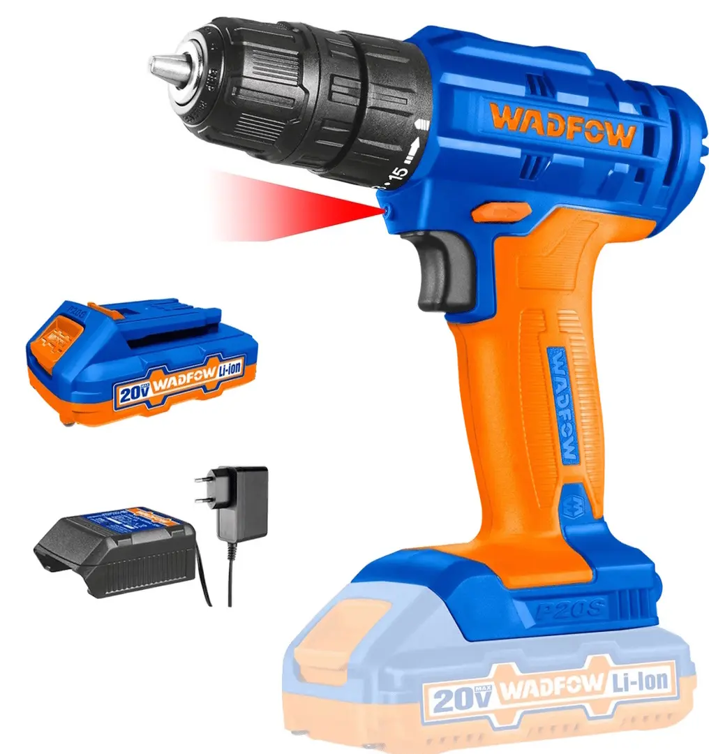 Аккумуляторная дрель-шуруповерт Wadfow WCDP511