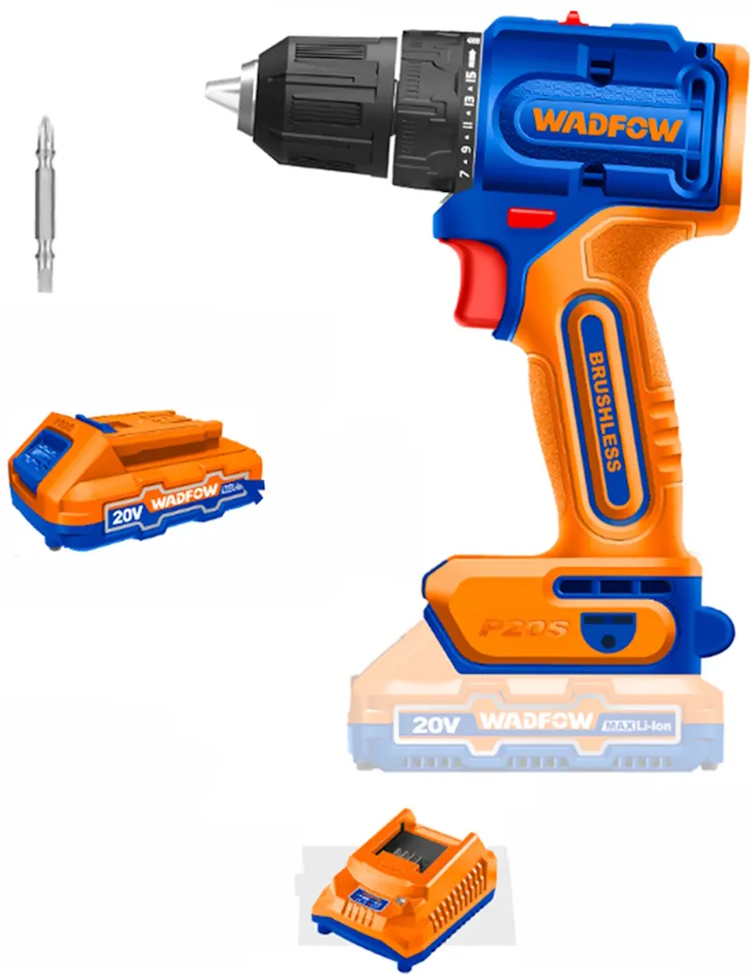 Masina de gaurit si insurubat cu acumulator Wadfow WCDP5521