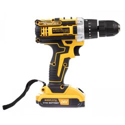 Masina de gaurit cu impact Werstil AG21.4.B + 2xBattery + 30 ACC