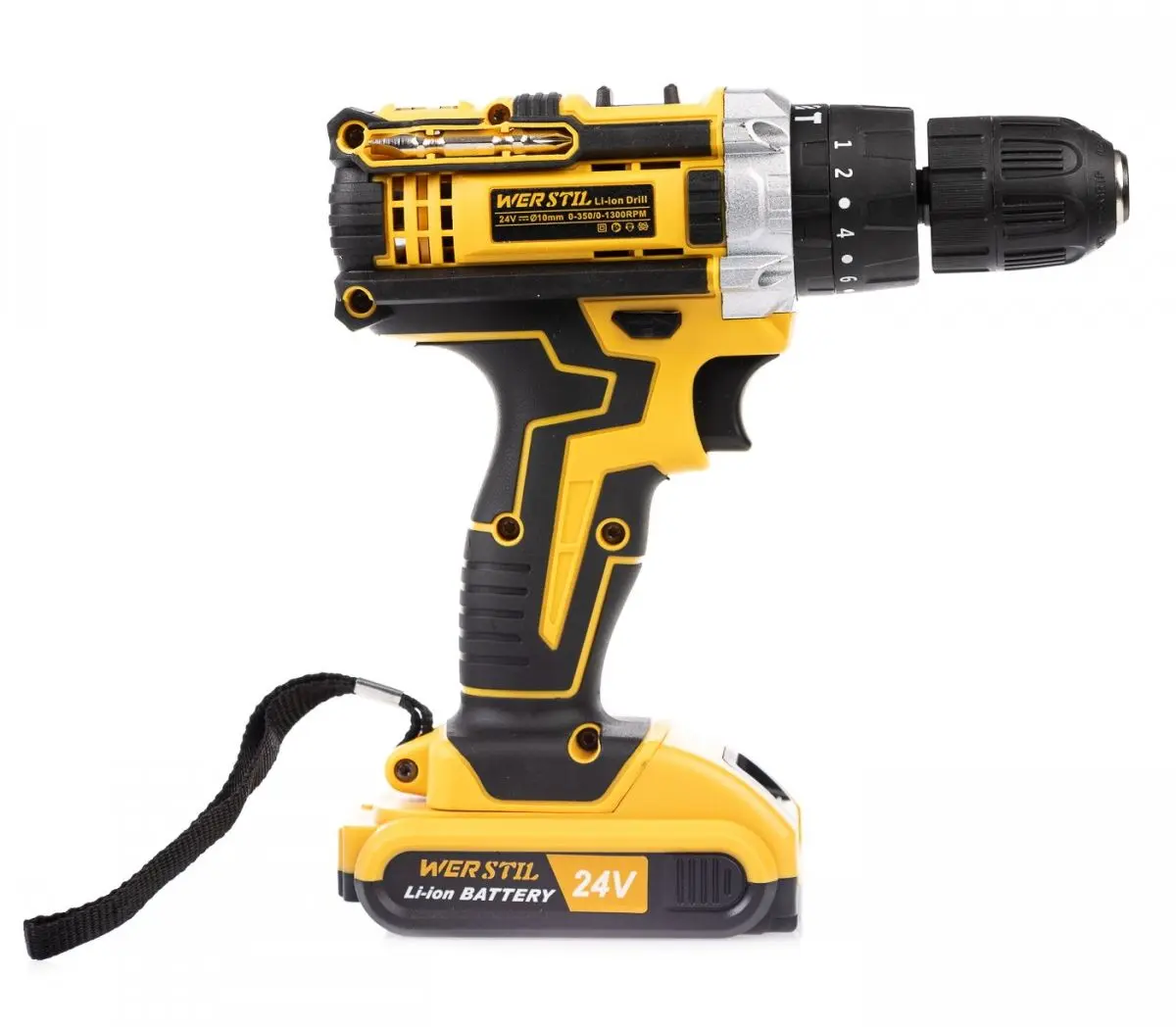 Ударная дрель Werstil AG21.4.B + 2xBattery + 30 ACC