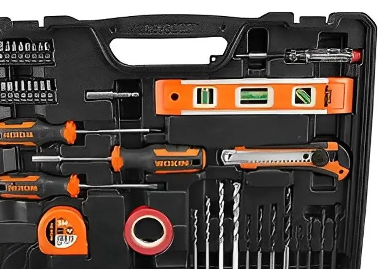 Masina de gaurit cu percutie + set instrumente Wokin 156316 116pcs