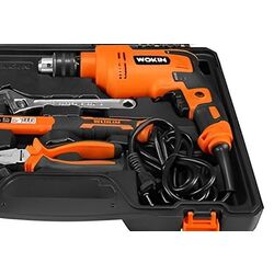 Masina de gaurit cu percutie + set instrumente Wokin 156316 116pcs Thumb