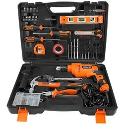 Masina de gaurit cu percutie + set instrumente Wokin 156316 116pcs Thumb