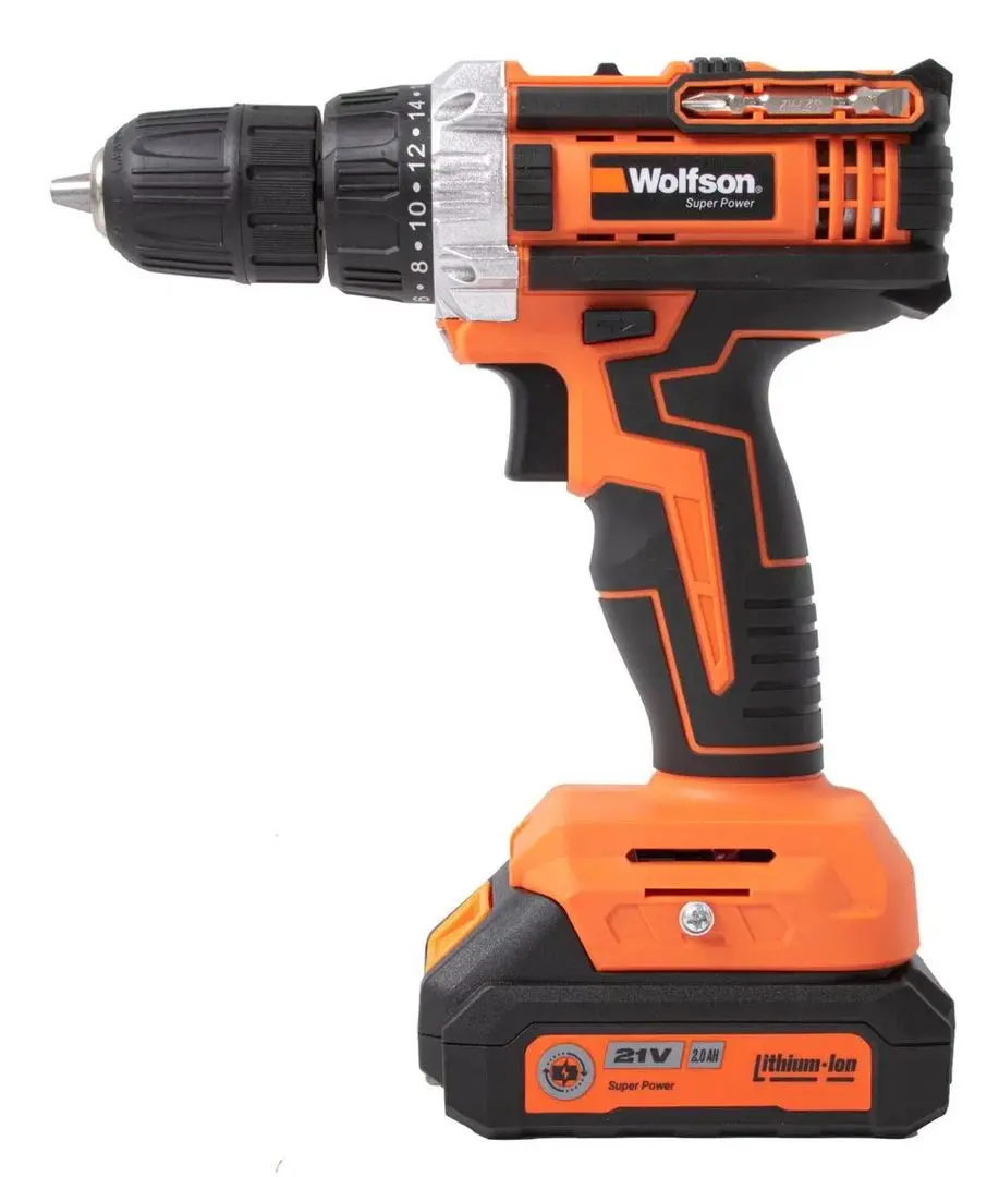 Аккумуляторная дрель-шуруповерт Wolfson WFS054