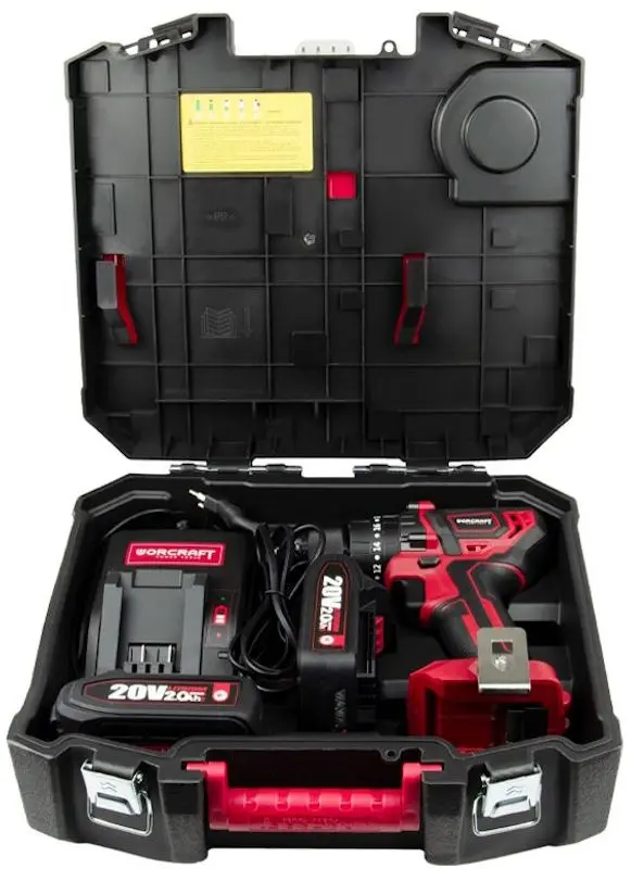 Аккумуляторная дрель-шуруповерт Worcraft CHD-S20LiBAT Set