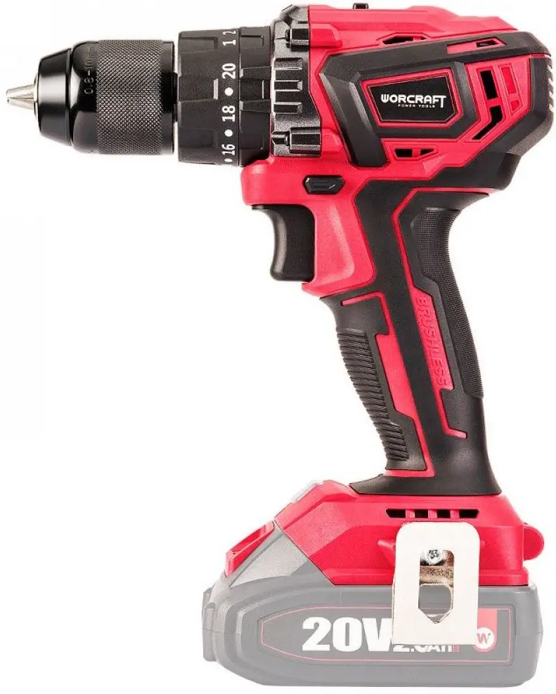 Masina de gaurit si insurubat cu percutie si acumulator Worcraft CHD-S20LiBA Solo