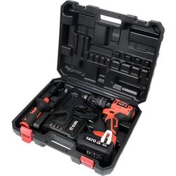 Masina de gaurit si insurubat cu percutie si acumulator Yato YT-82790 Set Thumb