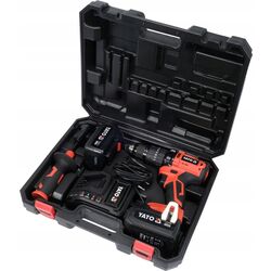Masina de gaurit si insurubat cu percutie si acumulator Yato YT-82791 Set Thumb