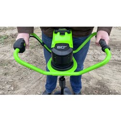 Аккумуляторный бур GreenWorks GD60EA Solo Thumb