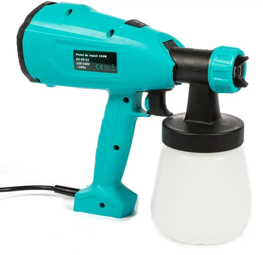Краскопульт электрический Detoolz HVLP DZ-SE122 (Blue) - 3