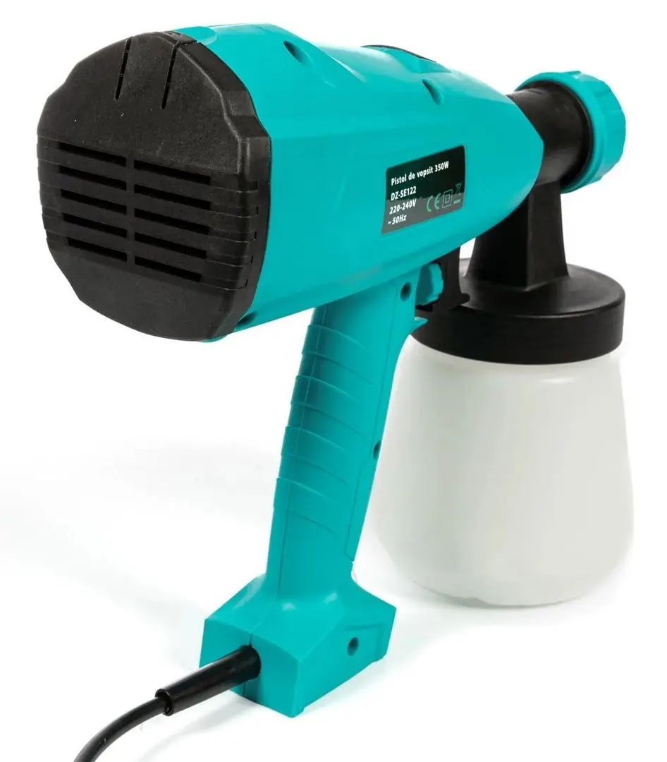 Краскопульт электрический Detoolz HVLP DZ-SE122 (Blue) - 4