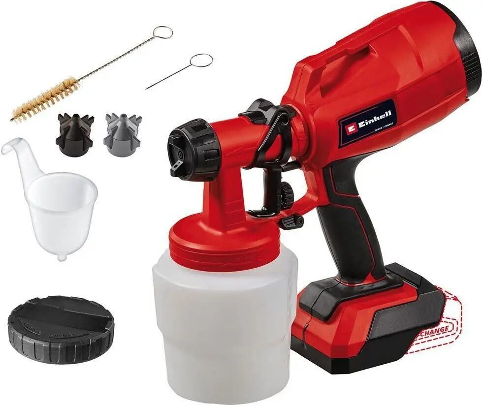 Pistol de vopsit cu acumulator Einhell TC-SY 18/60 Li-Solo