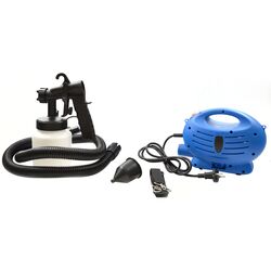 Set pistol de vopsit electric + compresor Geko G03130