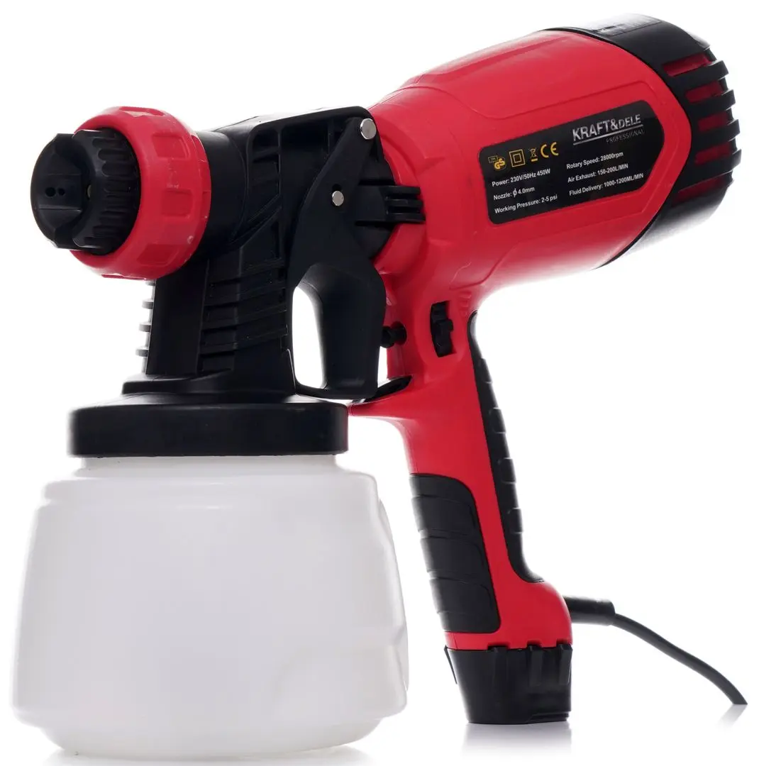 Pistol de vopsit electric Kraft&Dele Professional KD1655