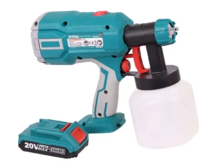 Аккумуляторный краскопульт Total TSGLI20406 (Blue)
