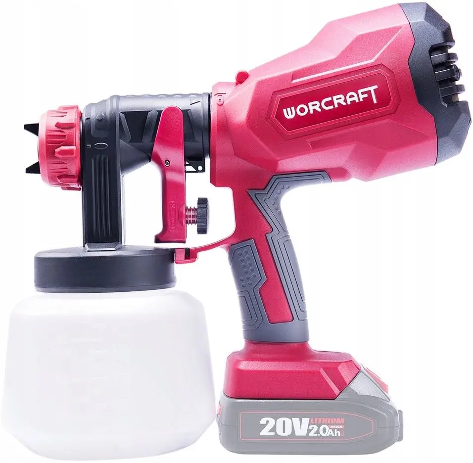 Pistol de vopsit cu acumulator Worcraft CSG-S20LiA Solo