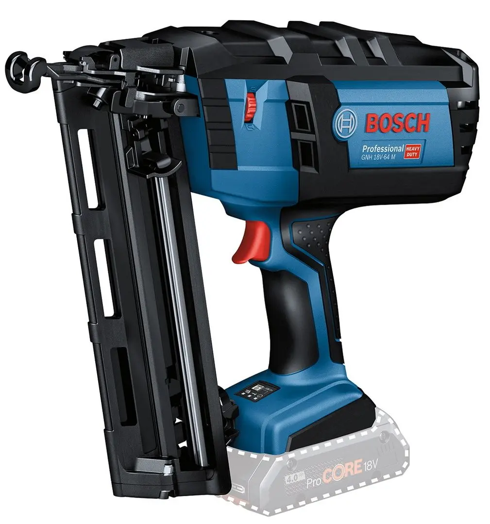 Аккумуляторный гвоздезабивной пистолет Bosch Professional GNH 18V-64 M Solo