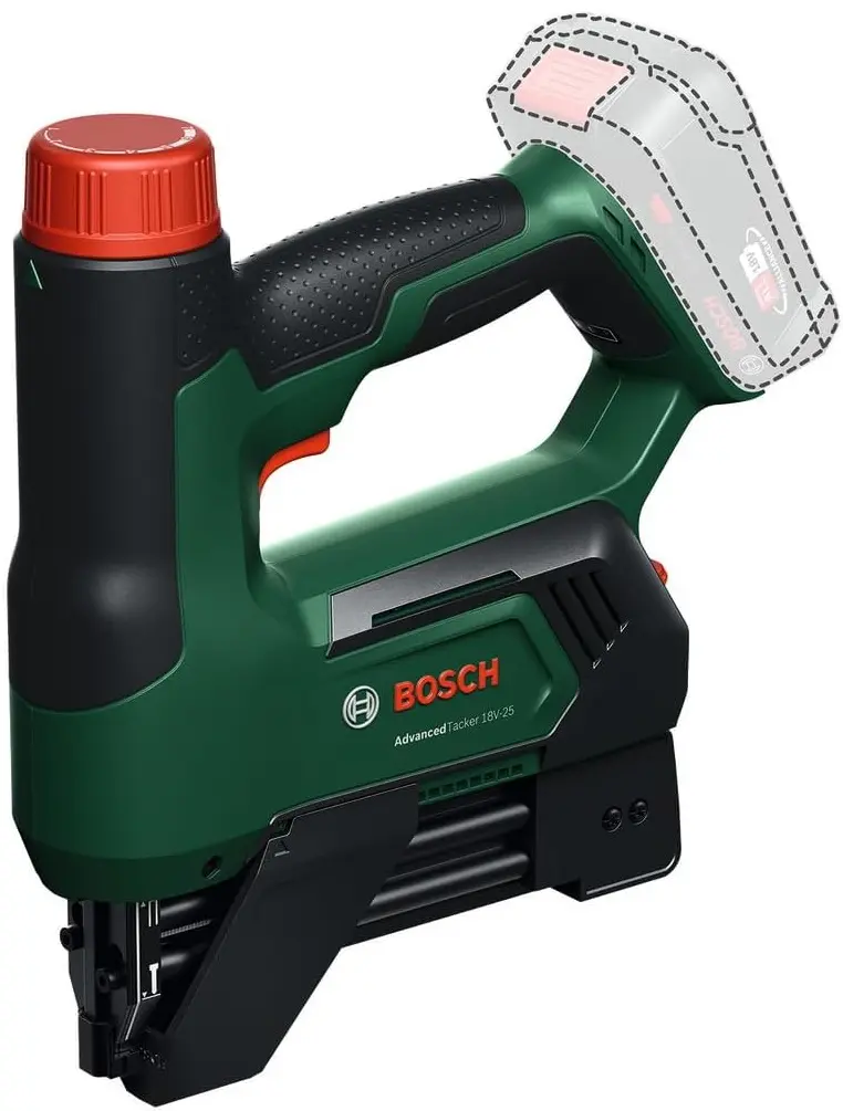 Аккумуляторный степлер Bosch Professional Advanced Tacker 18V-25 (06032A7100)