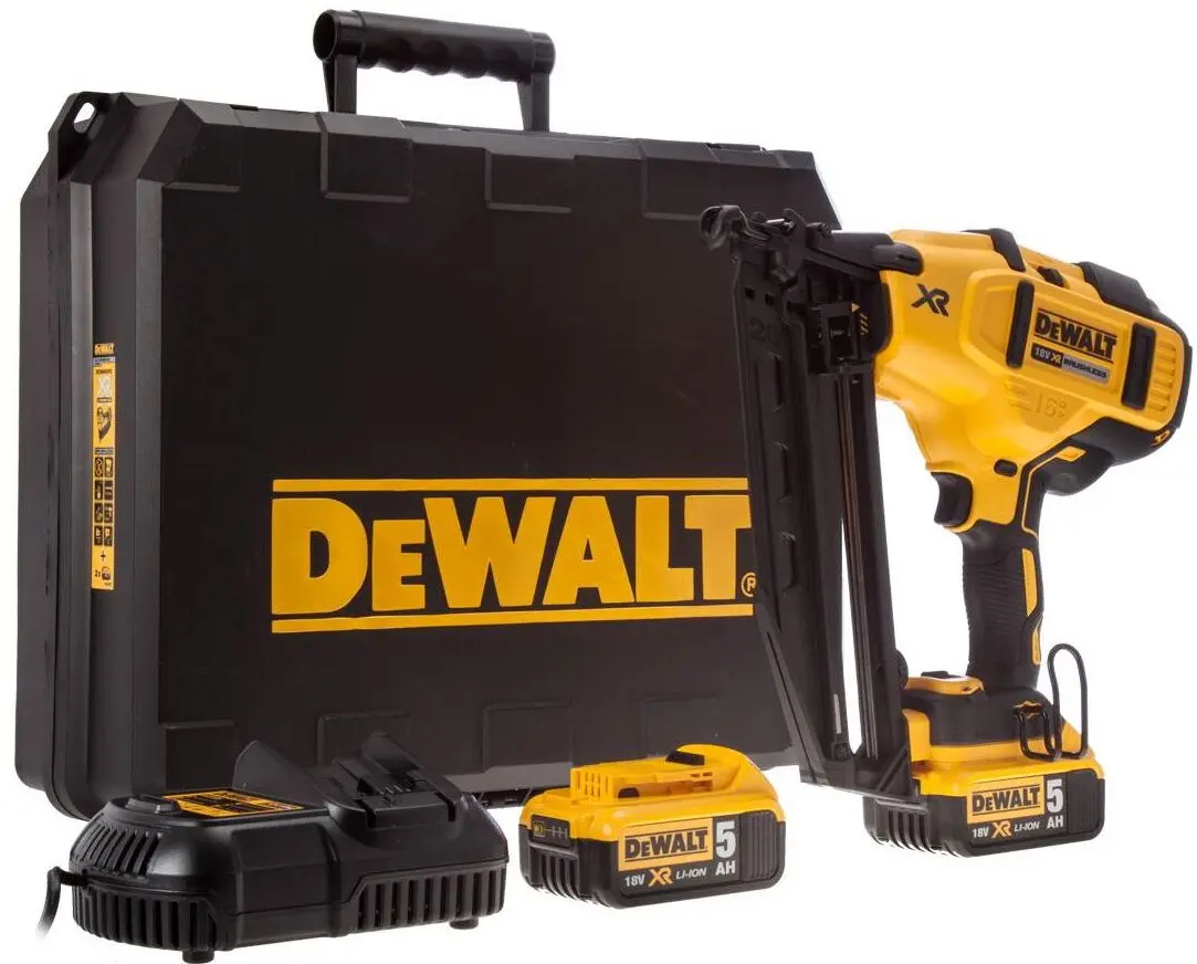 Аккумуляторный гвоздезабивной пистолет Dewalt DCN660P2-QW