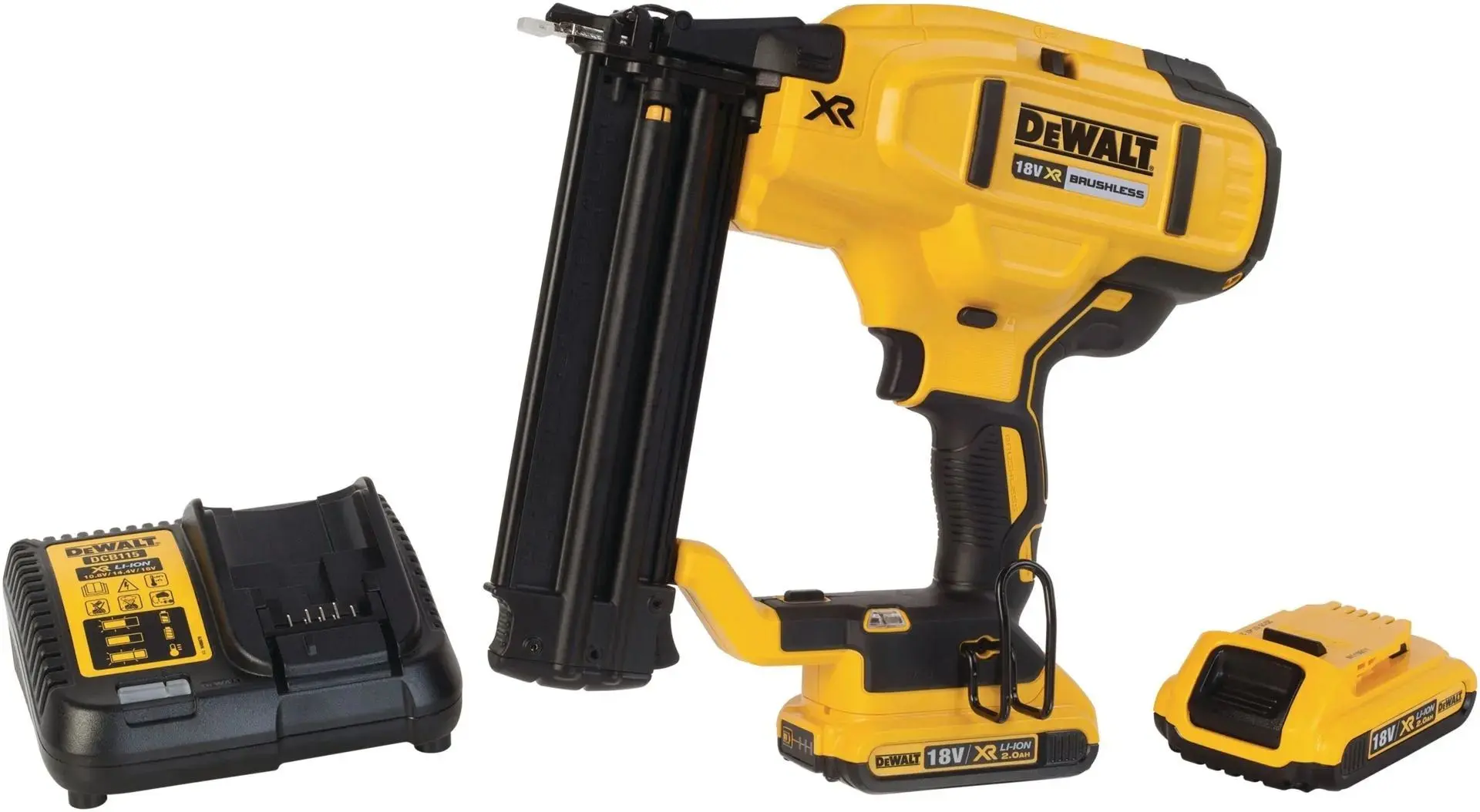 Capsator cu acumulator Dewalt DCN681D2 (Yellow/Black)