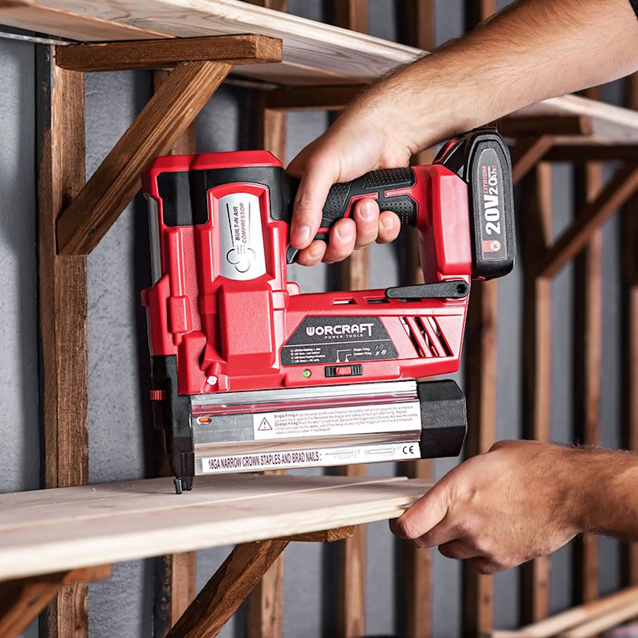 Capsator cu acumulator Worcraft CNS-S20LiH - 5