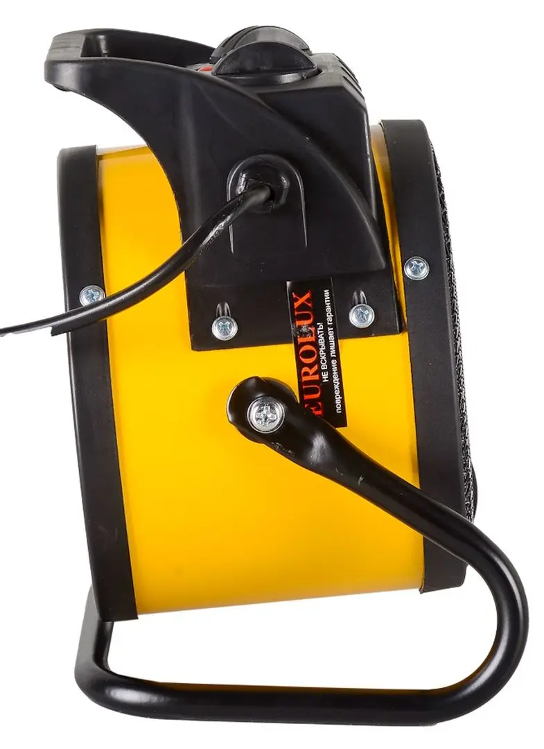 Тепловая пушка Eurolux ТЭПК-EU-2000K (Black/Yellow)