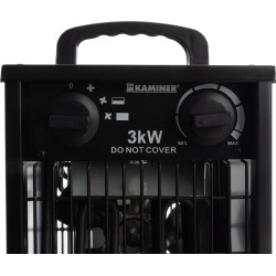 Aeroterma electrica Kaminer 24361 (Black) Thumb