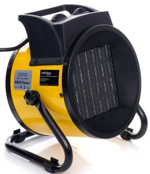 Aeroterma electrica Kraft&Dele KD11728 (Yellow/Black)