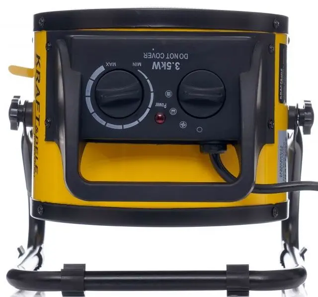 Aeroterma electrica Kraft&Dele KD11728 (Yellow/Black)