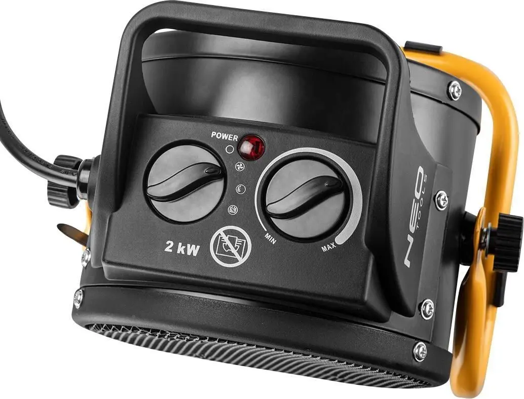 Aeroterma electrica Neo Tools 90-062 (Black)