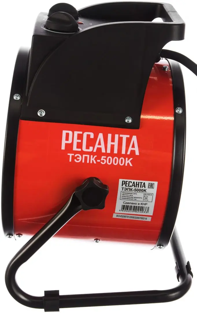 Тепловая пушка Resanta ТЭПК-5000K (Black/Red)