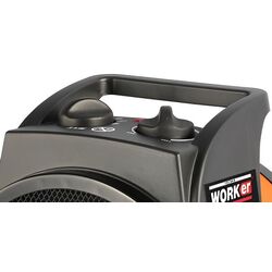 Aeroterma electrica Technoworker PTC3000W (Black/Orange) Thumb