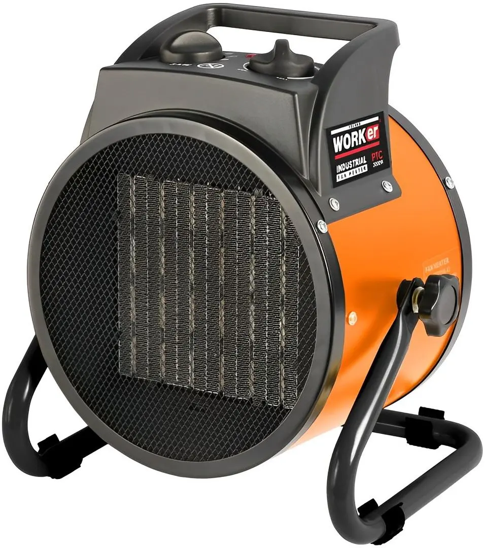 Aeroterma electrica Technoworker PTC3000W (Black/Orange)