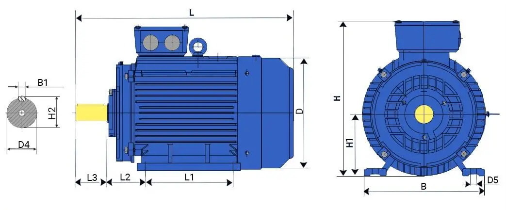 Motor electric Air 132 М4