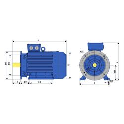 Motor electric Air 132 М4 Thumb