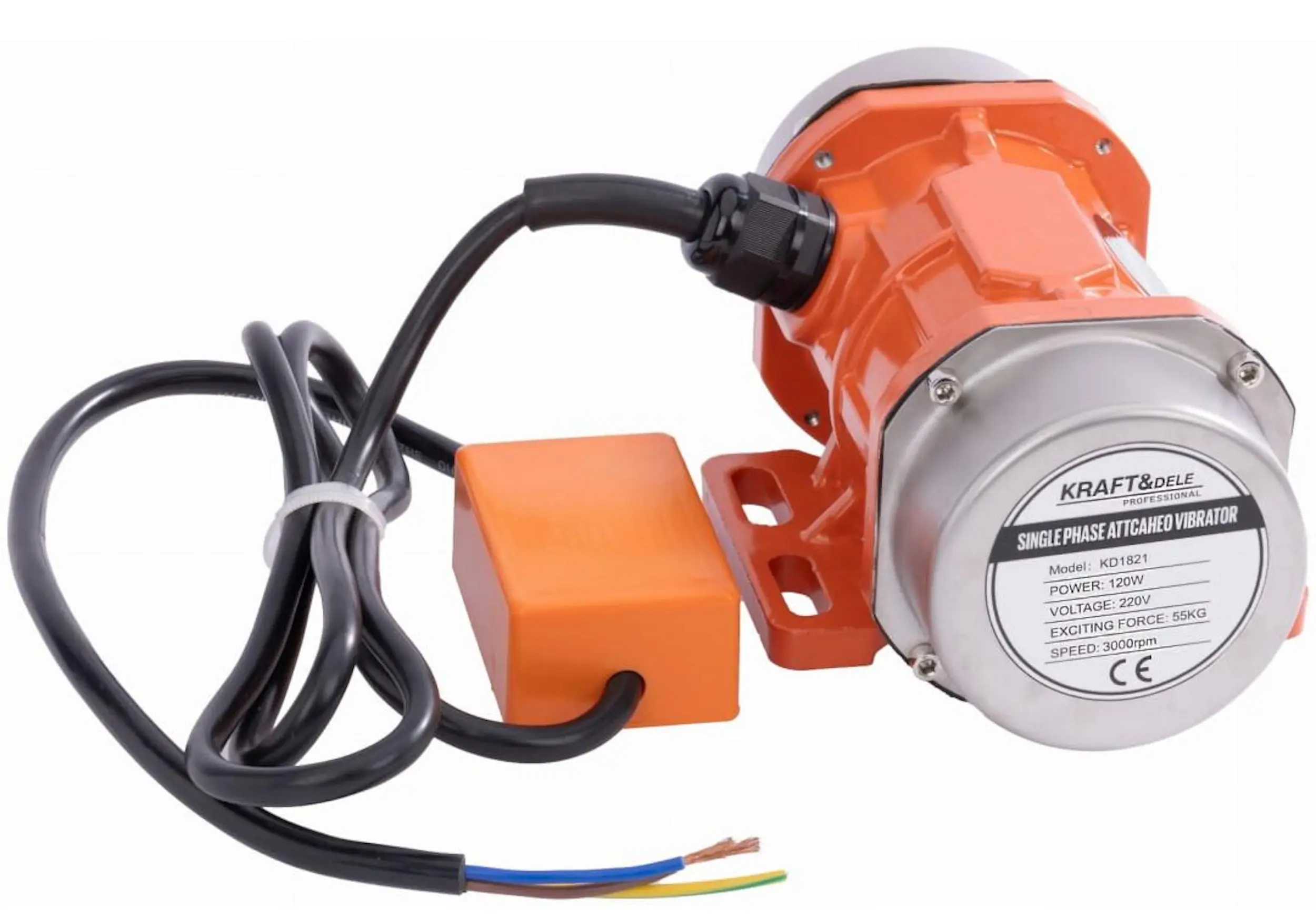 Вибрационный двигатель Kraft&Dele KD1821 120W - 3