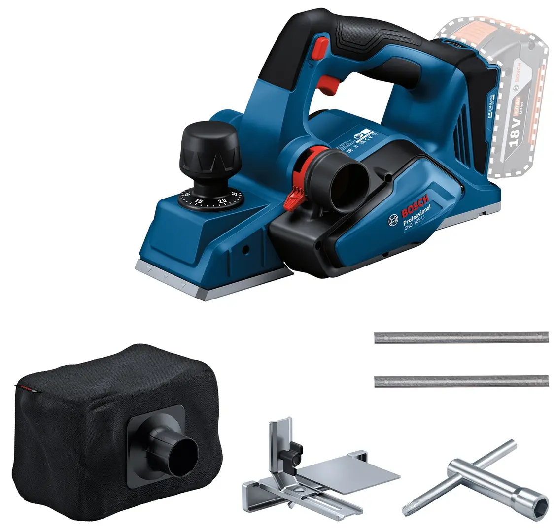 Rindea cu acumulator Bosch GHO 185-LI Solo (06015B5021)