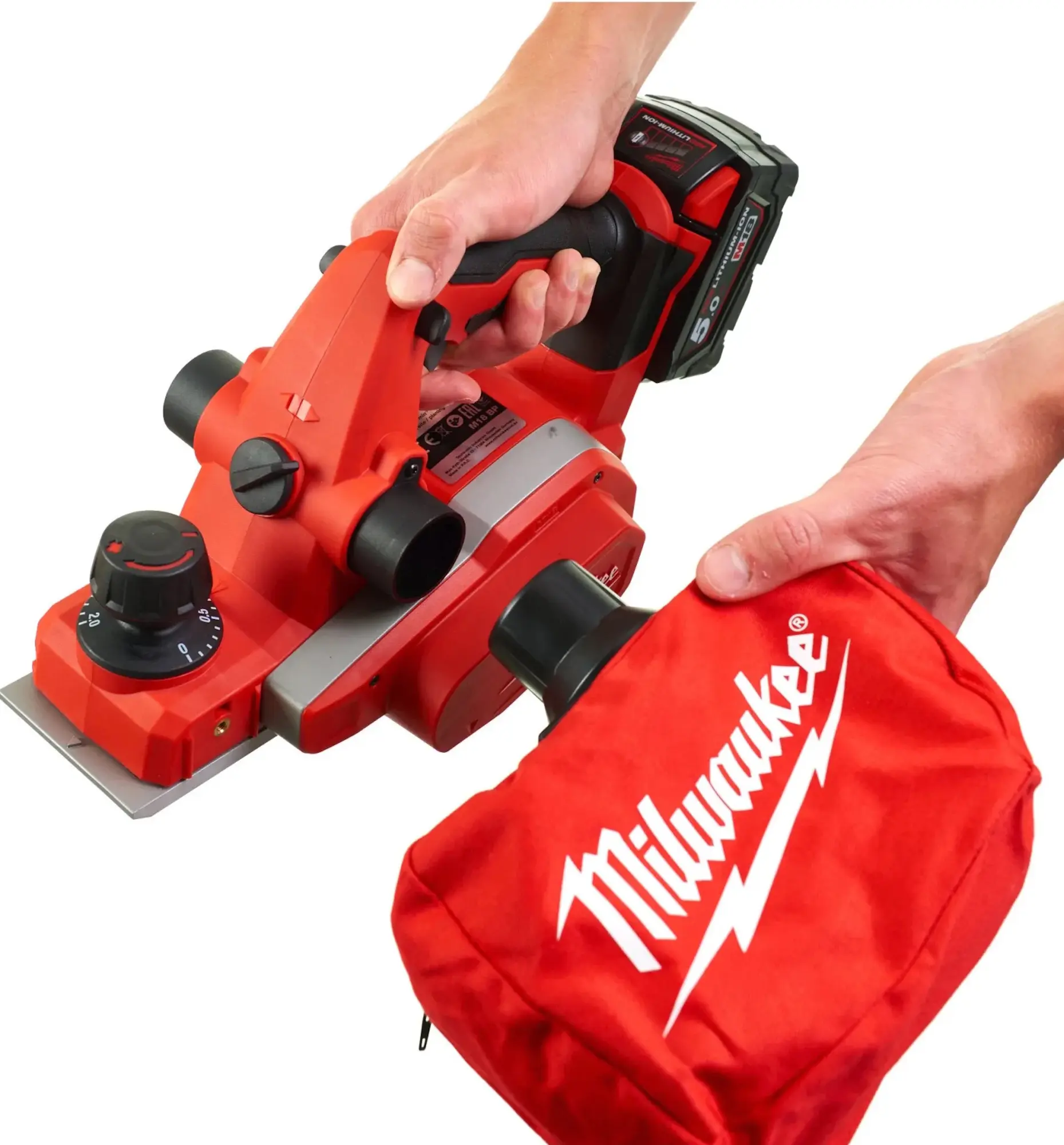 Rindea cu acumulator Milwaukee M18 BP-0 (4933451113)
