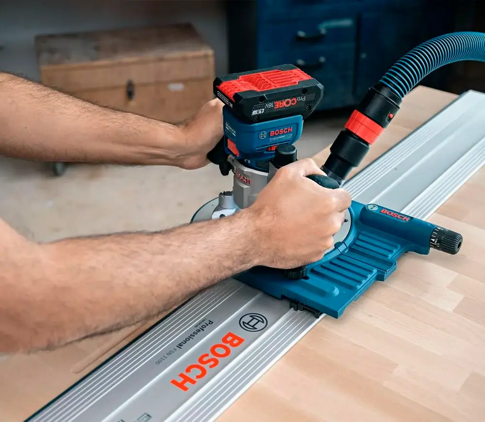 Фрезер аккумуляторный Bosch GKF 18V-8 Solo (06016C2000) - 5