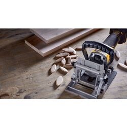 Masina de frezat lamelara cu acumulator Dewalt DCW682N-XJ (Black/Yellow) Thumb