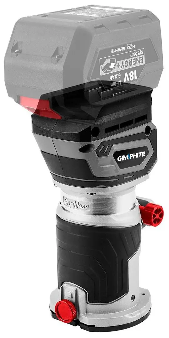 Masina de frezat cu acumulator Graphite Energy+ 58GE140 Solo