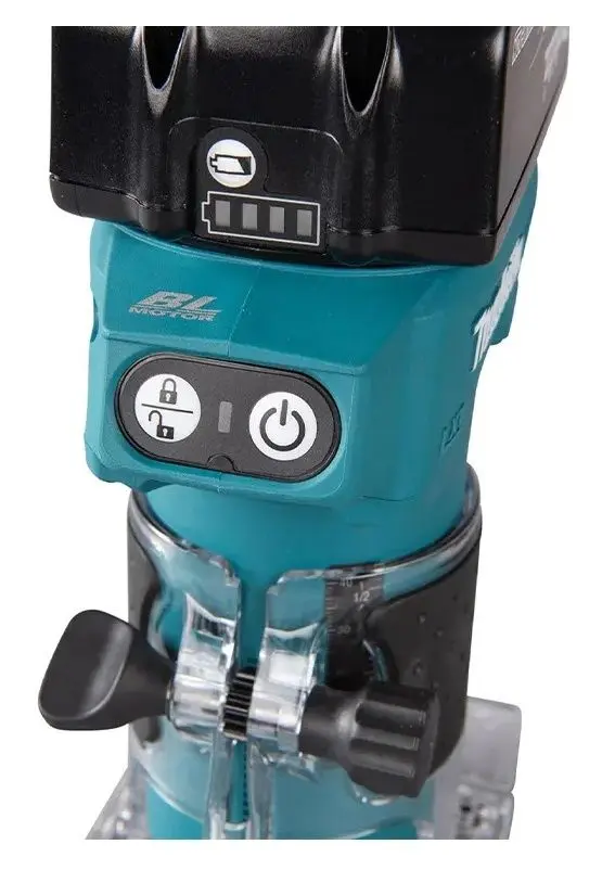 Masina de frezat cu acumulator Makita DRT52Z Solo