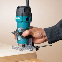 Freza electrica Makita 3711 (Blue/Black) Thumb